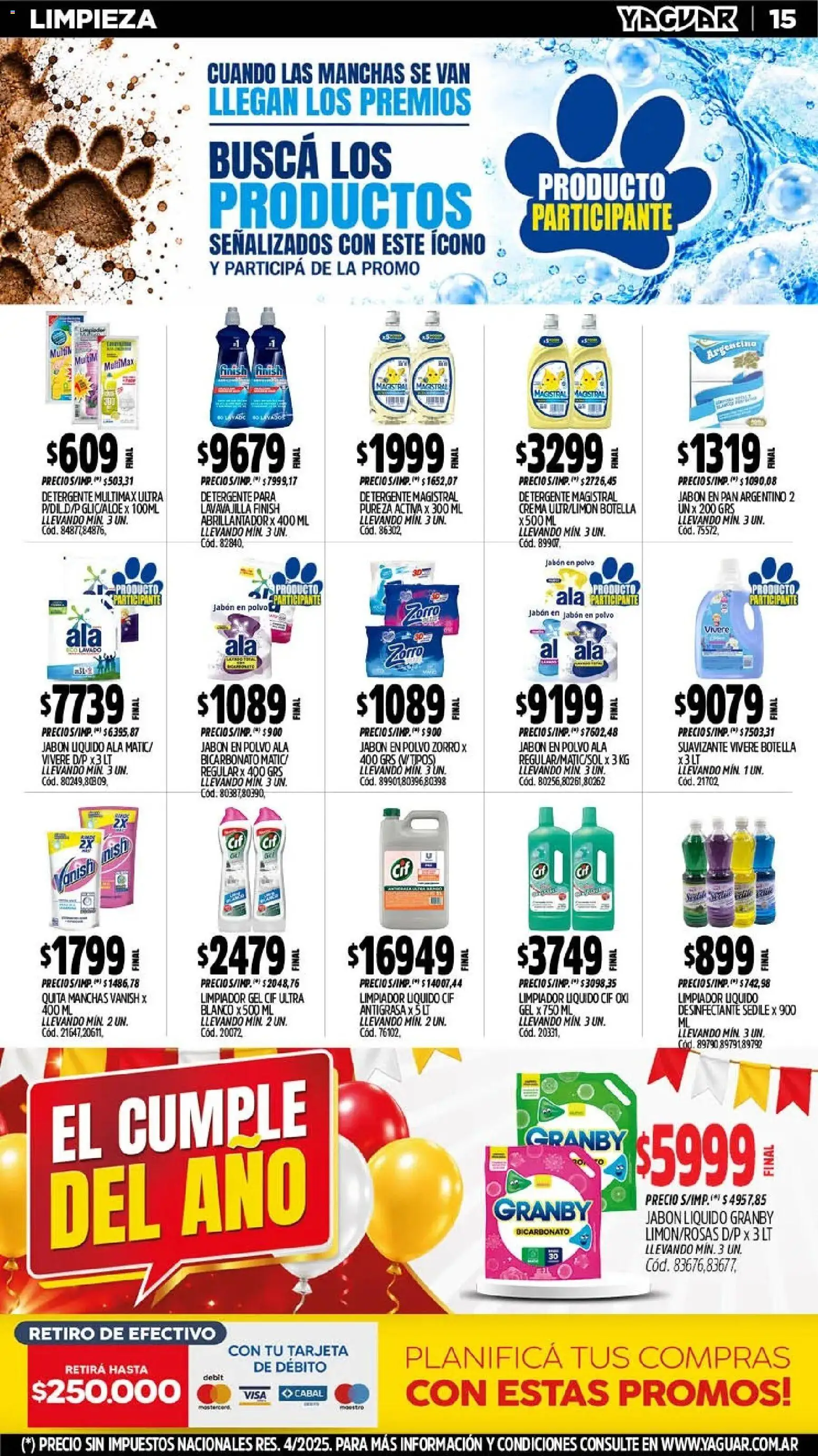Yaguar - Oferta Semanal Santa Fé │ válido desde el 26/10/2026 | Página: 18