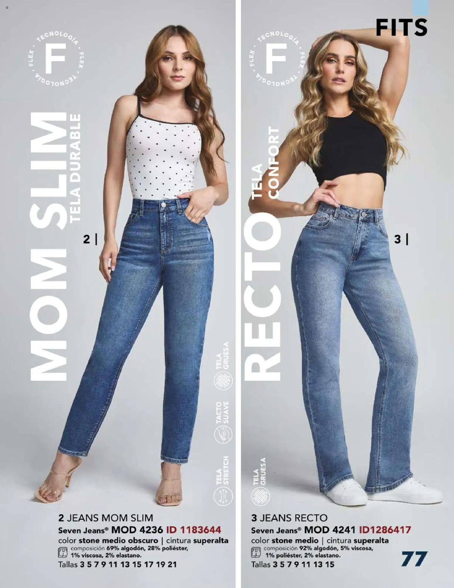 Nuevas ofertas de Price Shoes válidas en toda la República Mexicana desde el 03/08/2026. ¡Encuentra las mejores ofertas en Price Shoes catálogo Jeans! | Página: 77