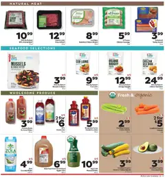 Preview of Weis weekly ads valid from 08/13/2026 | Page: 2 | Products: Beef, Sauce, Ground beef, Carrots