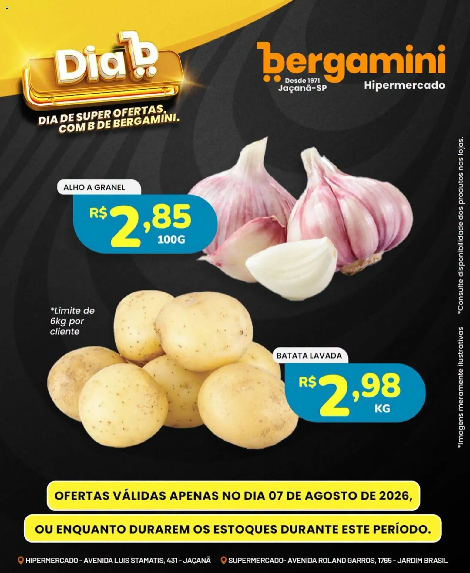Supermercado Bergamini Folheto - válido de 07/08/2026 | Página: 3