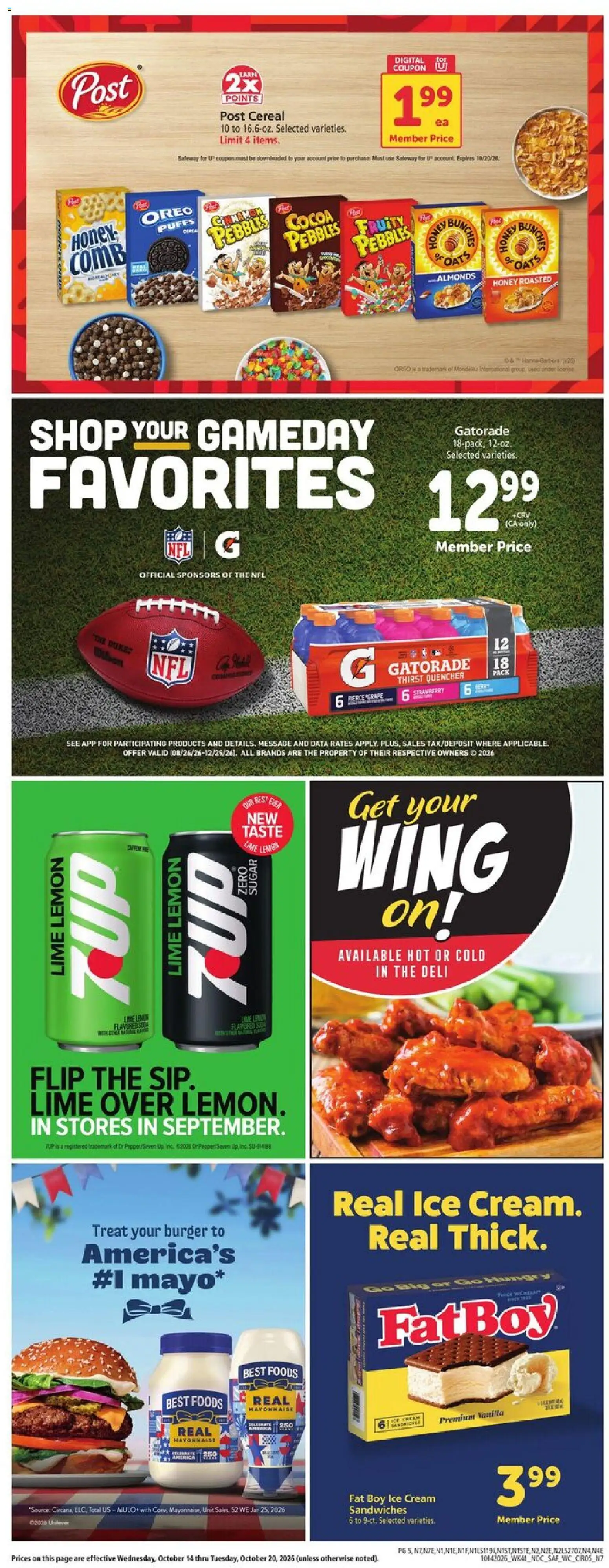 Safeway Weekly Ad - valid from 10/14/2026 | Page: 5