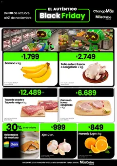 Vista previa Changomas - Black Friday de finde válido desde el 30/10/2026