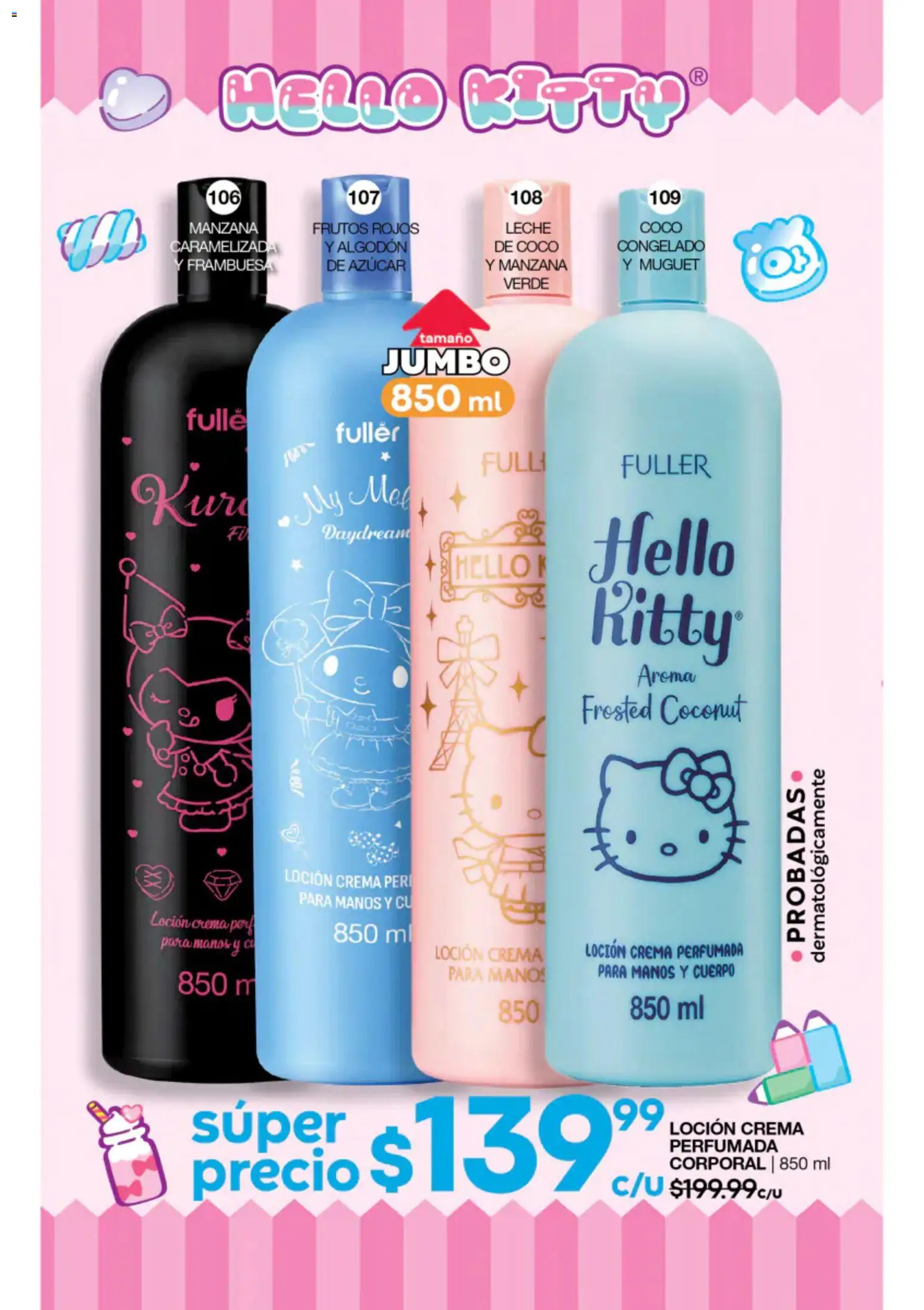 Nuevas ofertas de Fuller válidas en toda la República Mexicana desde el 22/07/2026. ¡Encuentra las mejores ofertas en Fuller campaña 8 2026! | Página: 39 | Productos: Azúcar, Crema, Manzana, Algodón