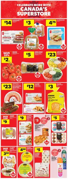 Preview of Real Canadian Superstore weekly flyer / circulaire from shop Real Canadian Superstore valid from Jun 25, 2026 | Page: 7 | Products: PC, Potatoes, Pork, Tomatoes