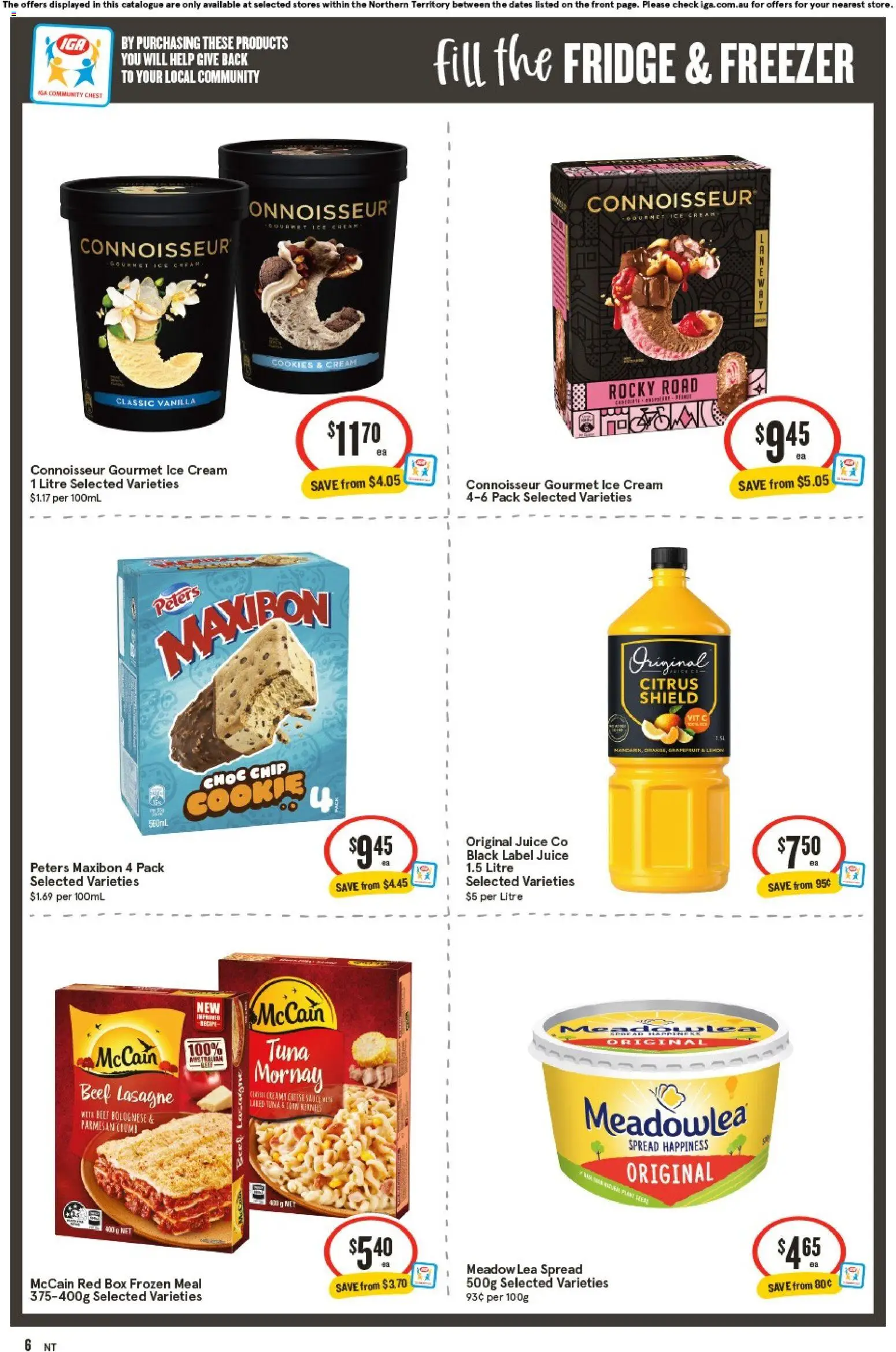 IGA catalogue - valid from 17.06.2026 | Page: 7 | Products: Beef, Cream, Lemon, Freezer