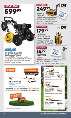 Preview of Princess Auto weekly flyer - 2 Week Sale! from shop Princess Auto valid from 16.06.2026 | Page: 30