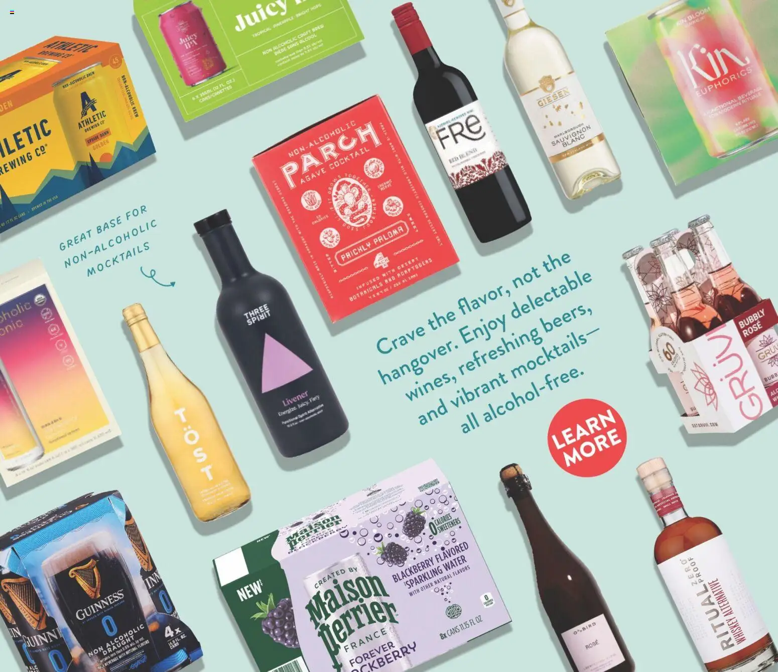 Fresh Thyme Monthly Ad - valid from 08/01/2026 | Page: 8 | Products: Whiskey, Water