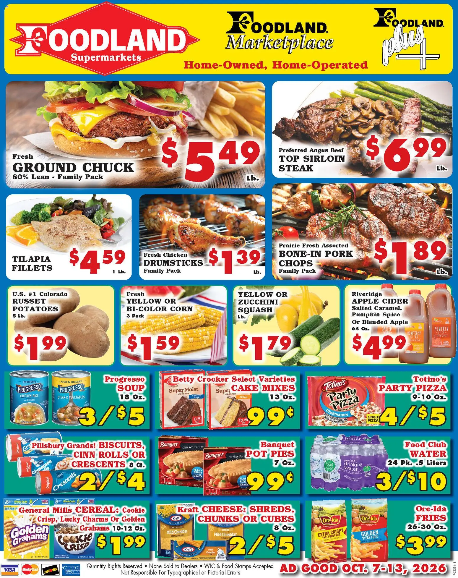 Foodland Wednesday, October 7 Top Hampers