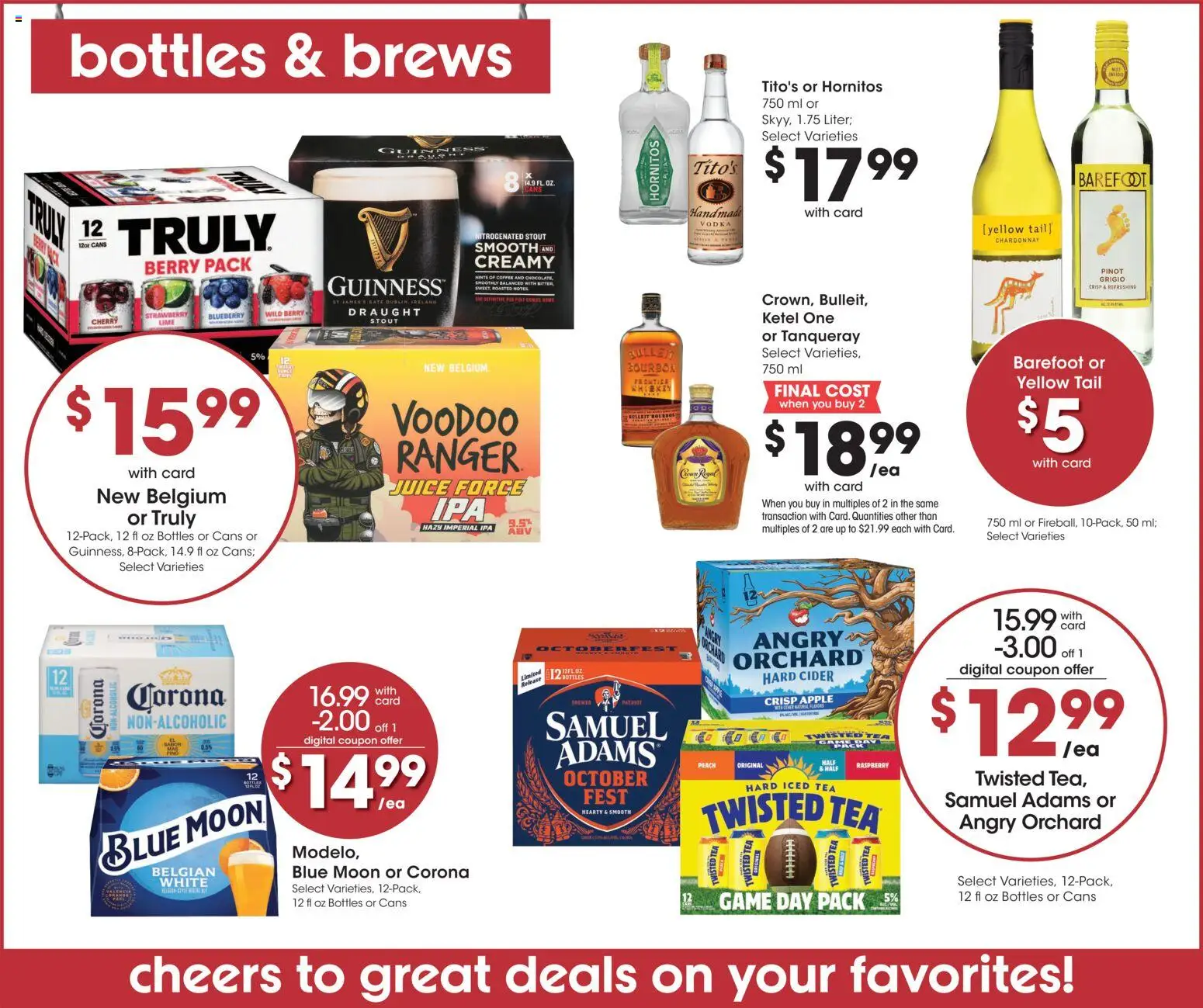 Fry's Food Weekly Ad - valid from 09/23/2026 | Page: 12 | Products: Cider, Coffee, Tea, Iced tea