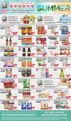 Preview of Oceans weekly flyer - Grant’s Foodmart from shop Oceans valid from 05.06.2026
