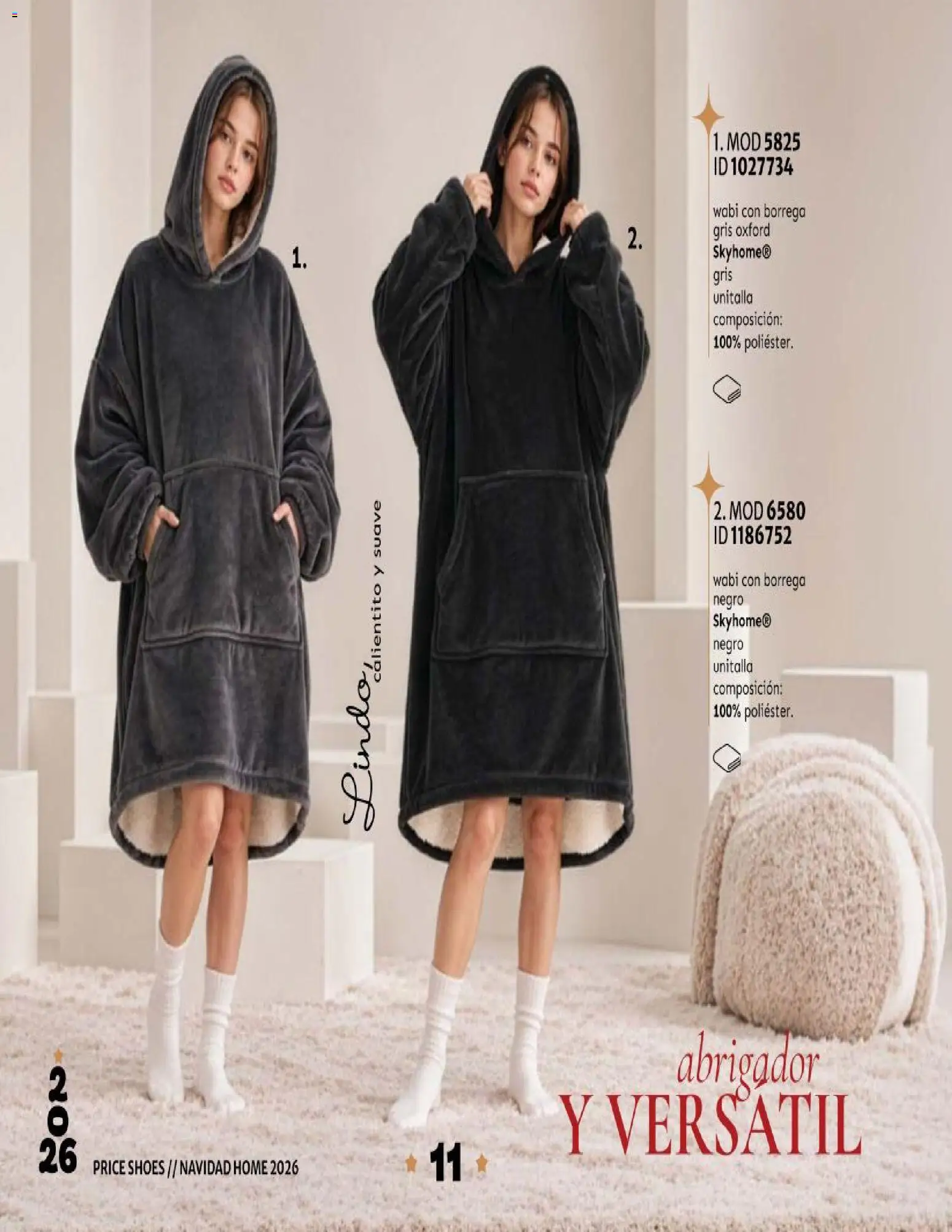 Nuevas ofertas de Price Shoes válidas en toda la República Mexicana desde el 15/10/2026. ¡Encuentra las mejores ofertas en Price Shoes catálogo Navidad Home! | Página: 12