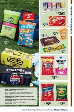 Preview of ALDI Special Buys NSW - valid from 23/09/2026 | Page: 7 | Products: Cheese, Ginger, Lemon, Straws