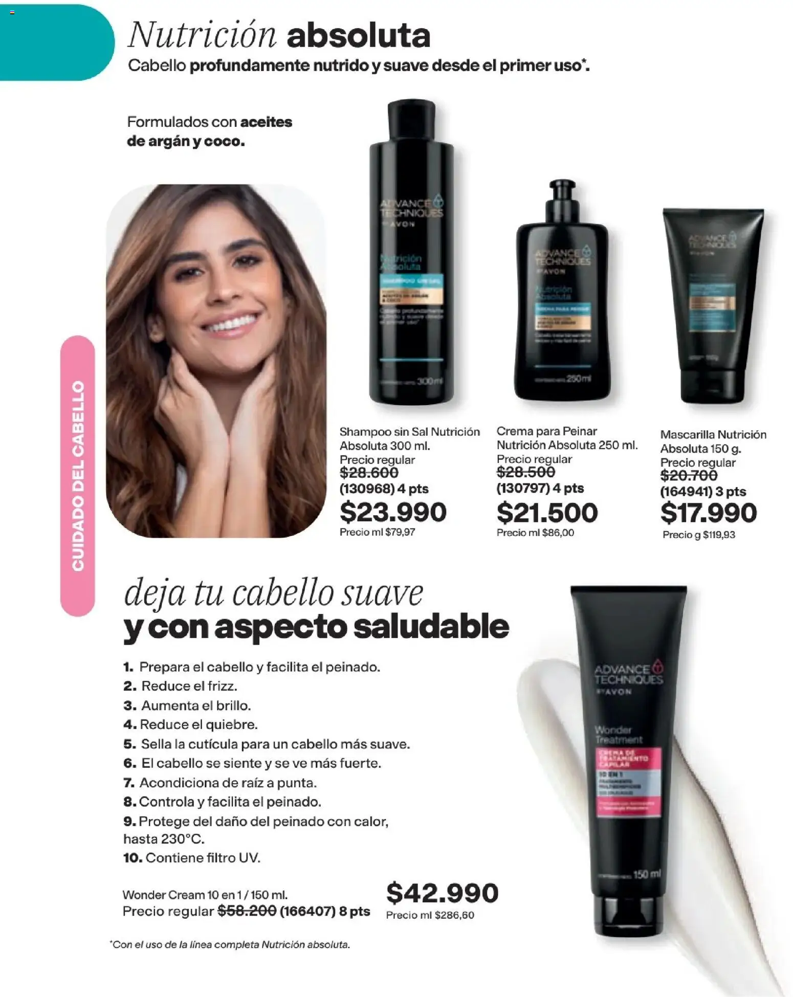 Avon revista - valida desde el 16/08/2026 | Página: 150 | Productos: Crema, Sal, Shampoo, Mascarilla