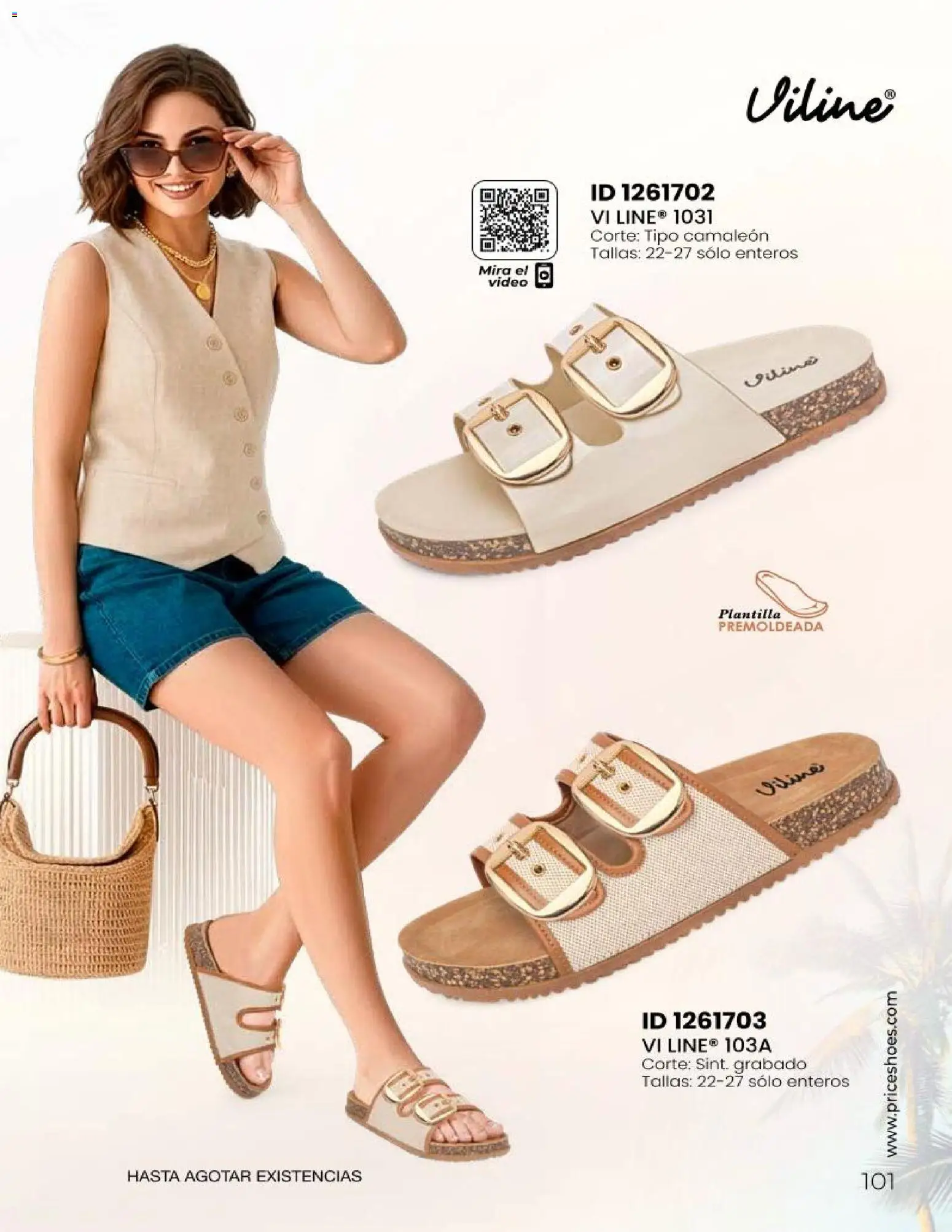 Nuevas ofertas de Price Shoes válidas en toda la República Mexicana desde el 23/06/2026. ¡Encuentra las mejores ofertas en Price Shoes catálogo Sandalias 2026! | Página: 101 | Productos: Video