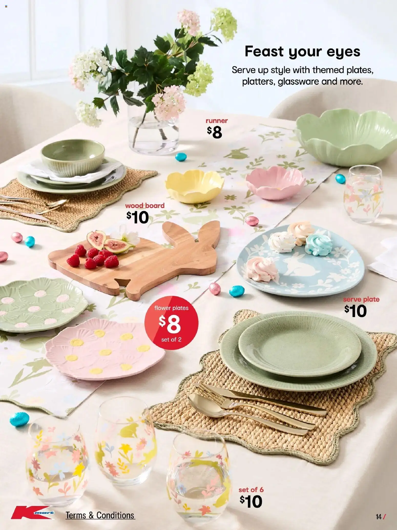 Kmart catalogue - valid from 05.03.2026 | Page: 14 | Products: Glassware, Wood