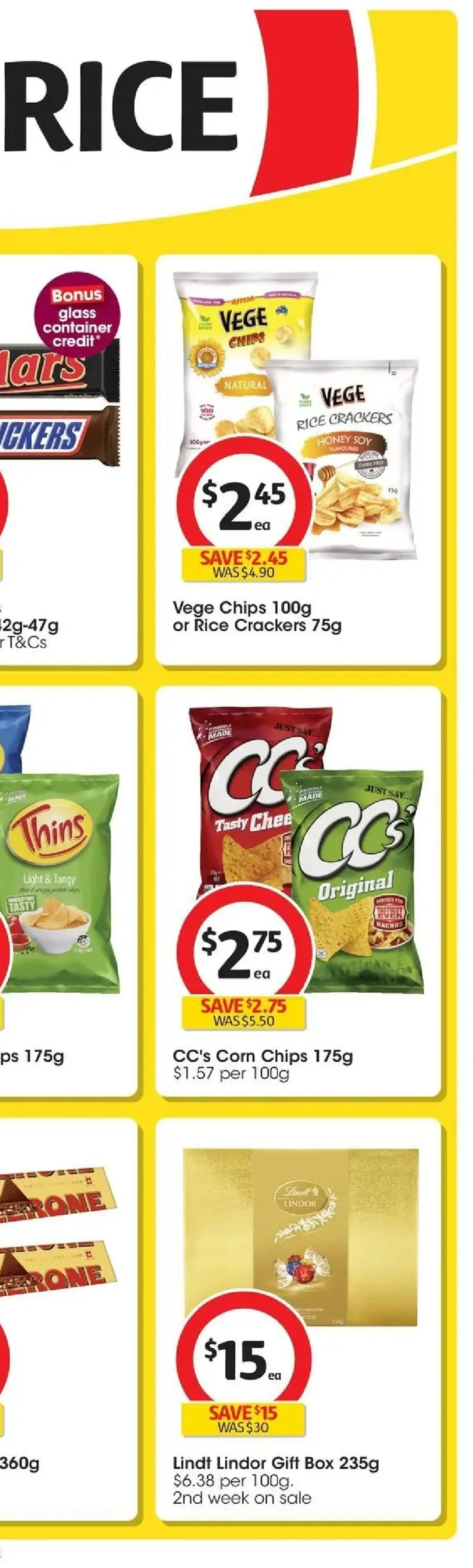 Coles catalogue - valid from 17.06.2026 | Page: 7 | Products: Light, Crackers, Honey, Chips