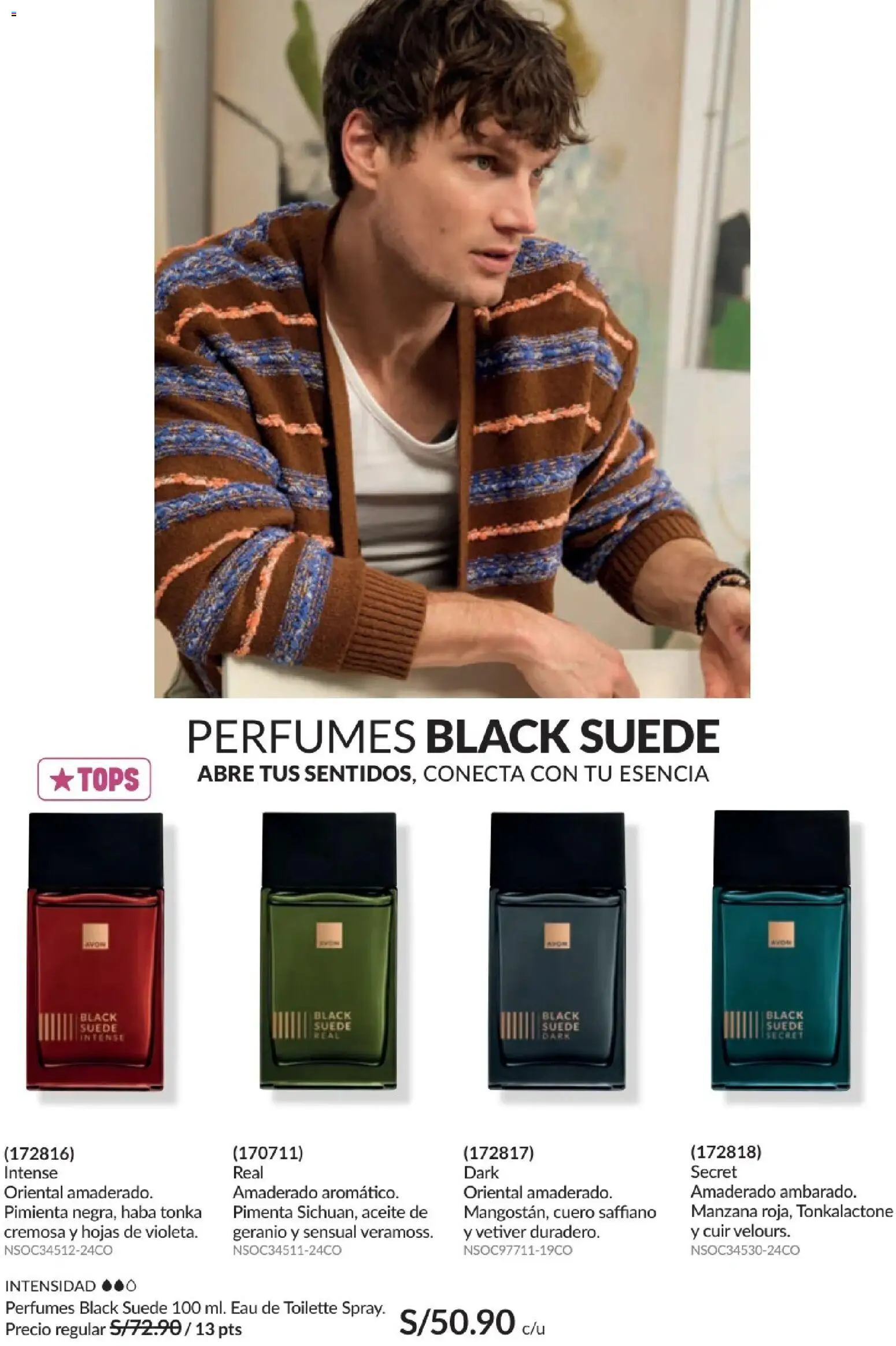 Catálogo Avon válido desde 01/07/2026 | Página: 80 | Productos: Aceite, EAU de Toilette