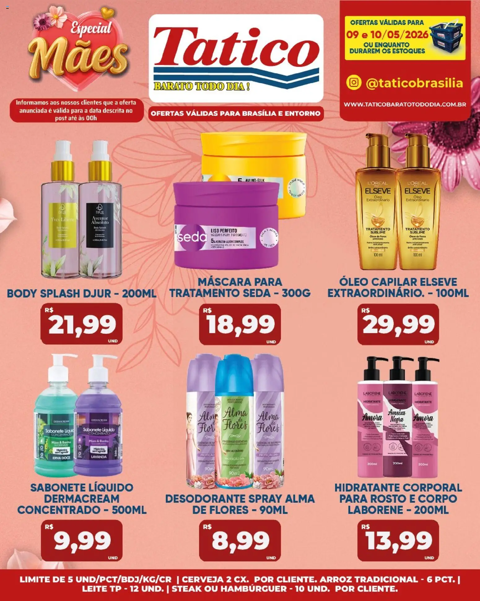Tatico Folheto - válido de 11.05.2026 | Página: 41 | Produtos: Hidratante corporal, Leite, Óleo, Sabonete líquido