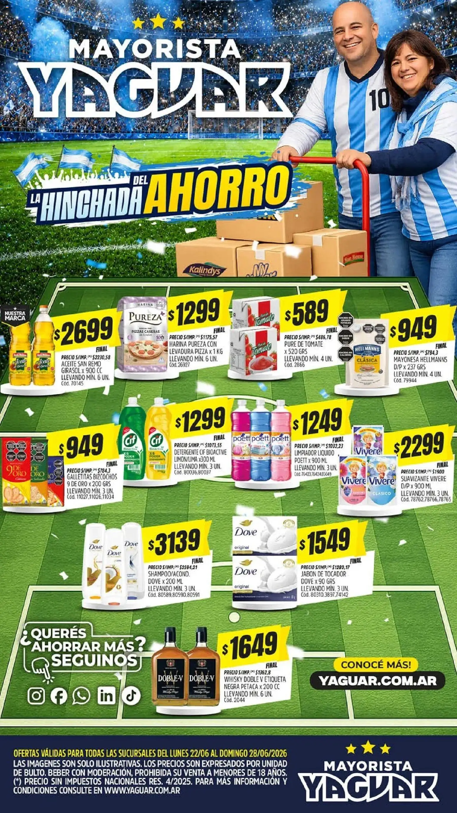 Yaguar catálogo │ válido desde el 22/06/2026 | Página: 1