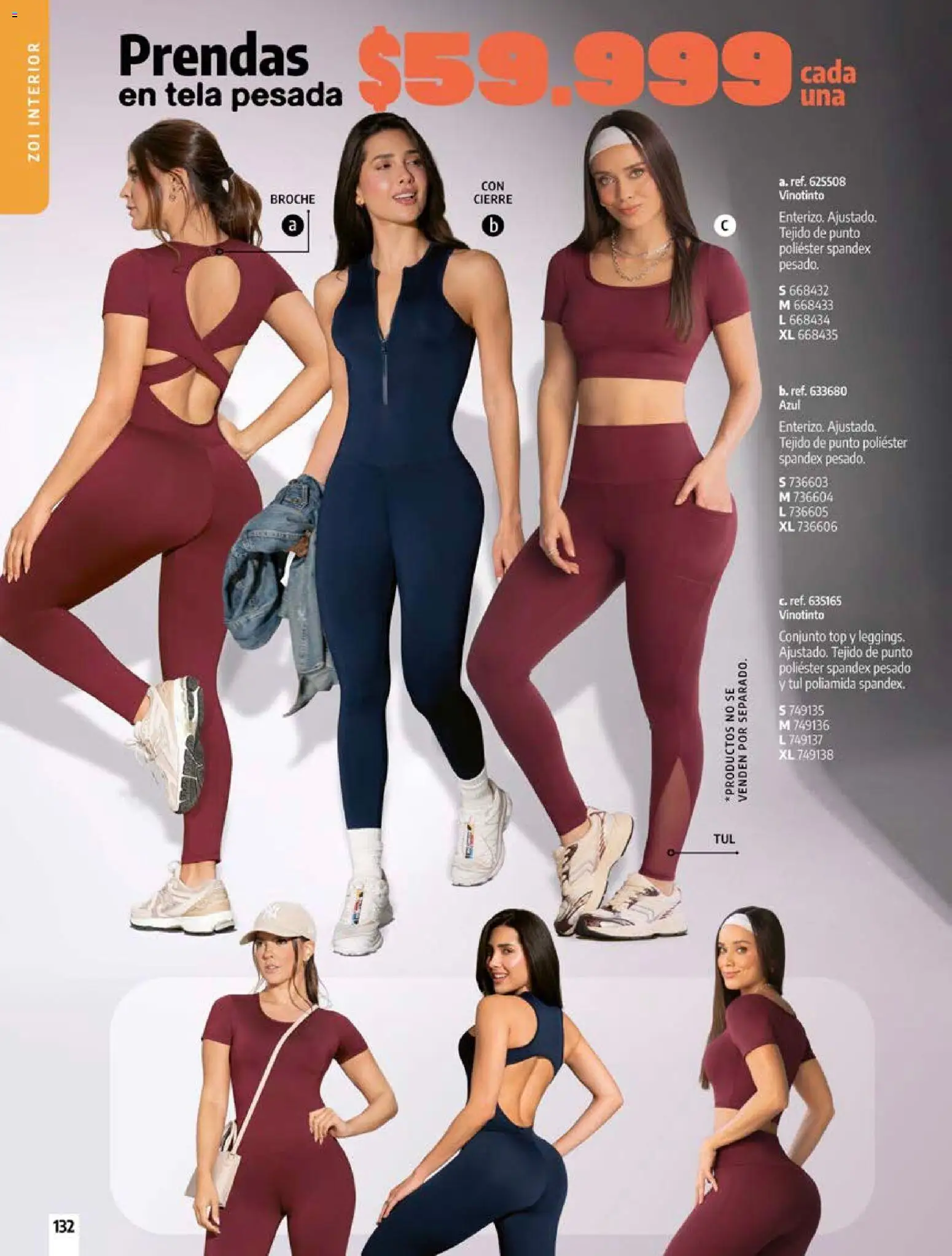 Pacifika revista - valida desde el 18/09/2026 | Página: 132 | Productos: Top, Conjunto