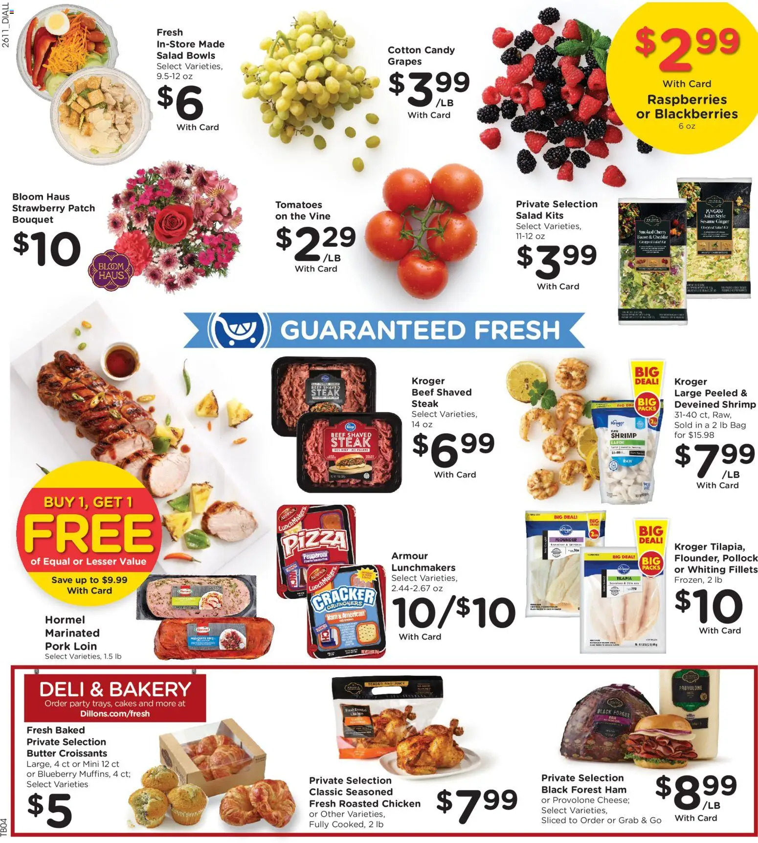 Dillons Weekly Ad - KS - valid from 15.04.2026 | Page: 10 | Products: Bakery, Butter, Ham, Tomatoes