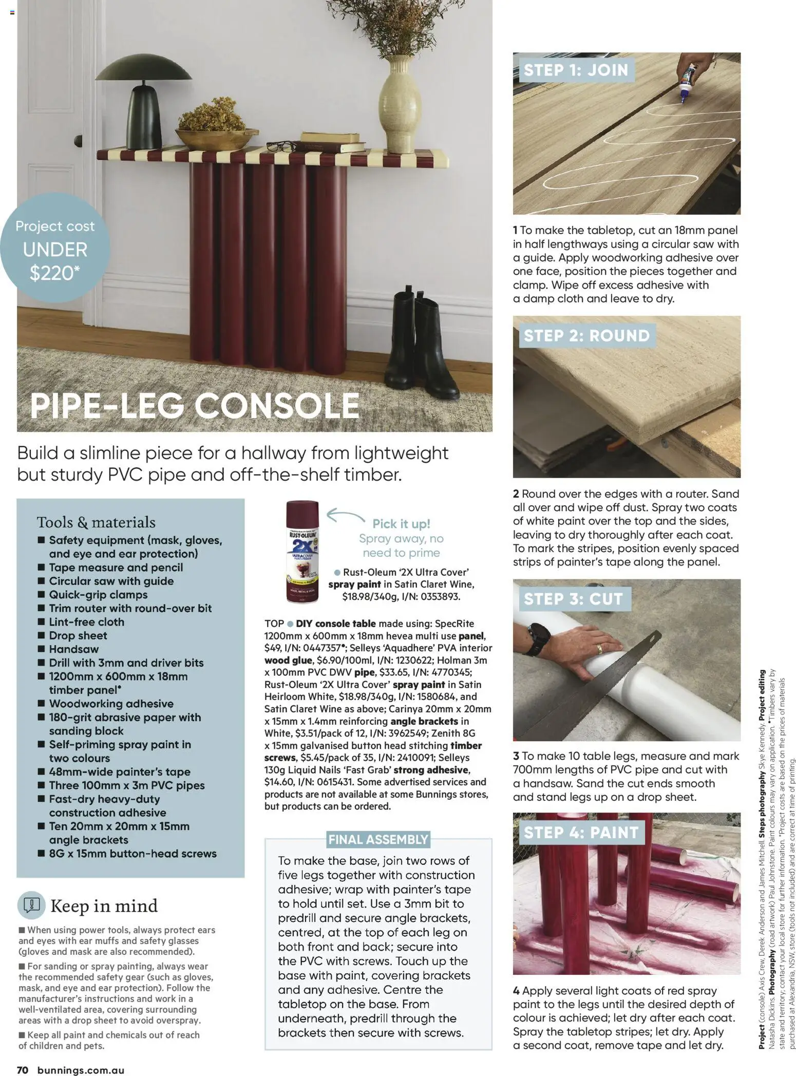 Bunnings Warehouse catalogue - valid from 01.05.2026 | Page: 70 | Products: Light, Saw, Mask, Gloves