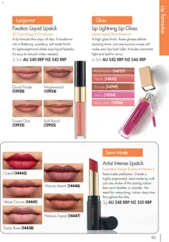 Preview of Nutrimetics Catalogue 2026 - valid from 01/01/2026 | Page: 93 | Products: Light, Blush, Lip gloss, Vitamin