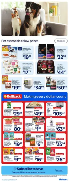 Preview of Arm & Hammer cat litter, Each. Selected varieties. 12.7 kg. #868542. from shop Walmart valid from Jul 2, 2026 | Page: 14 | Products: Bed, Chicken