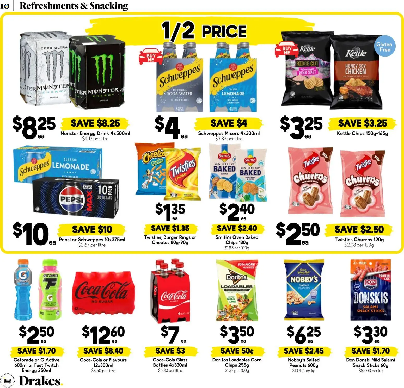 Drakes catalogue - valid from 13.05.2026 | Page: 10 | Products: Cheese, Honey, Coca Cola, Chilli