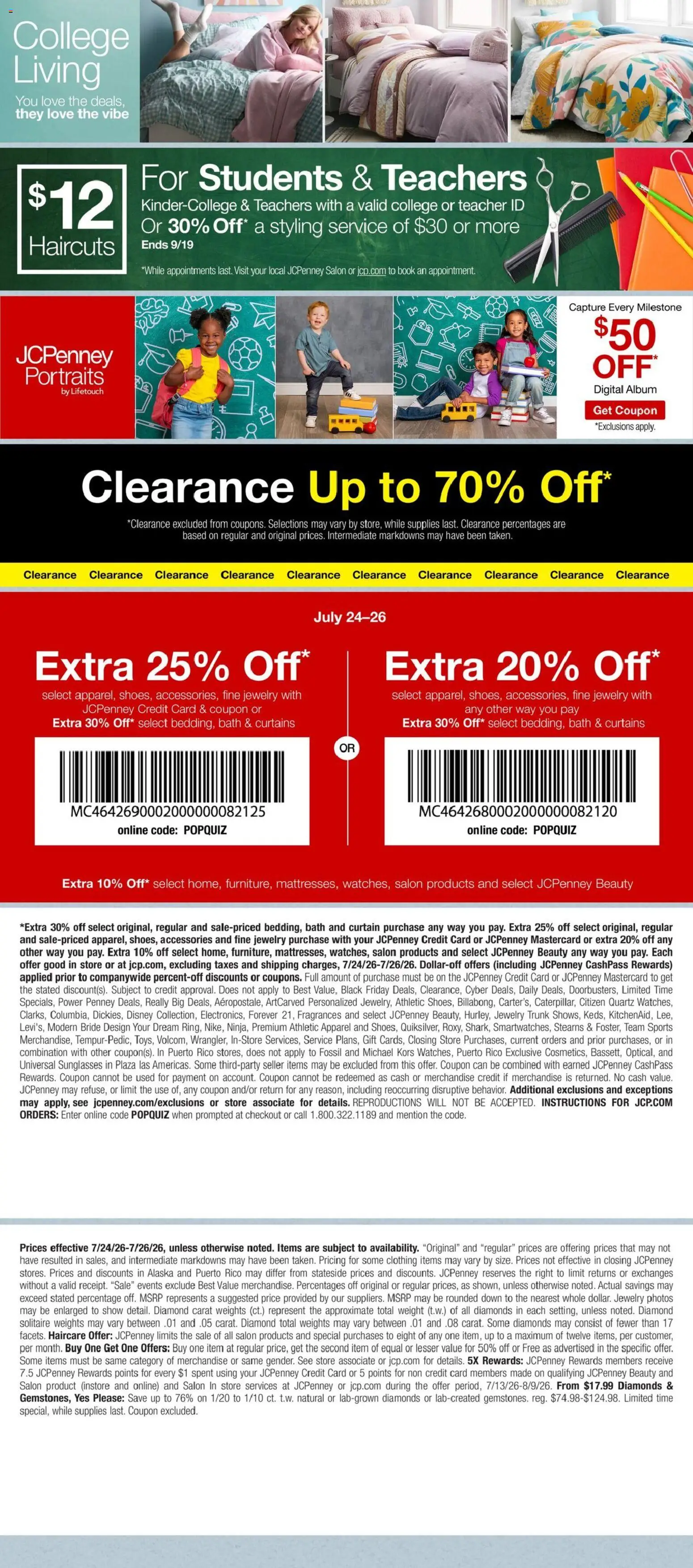 JCPenney Weekly Ad - valid from 07/24/2026 | Page: 8 | Products: Bath, Weight