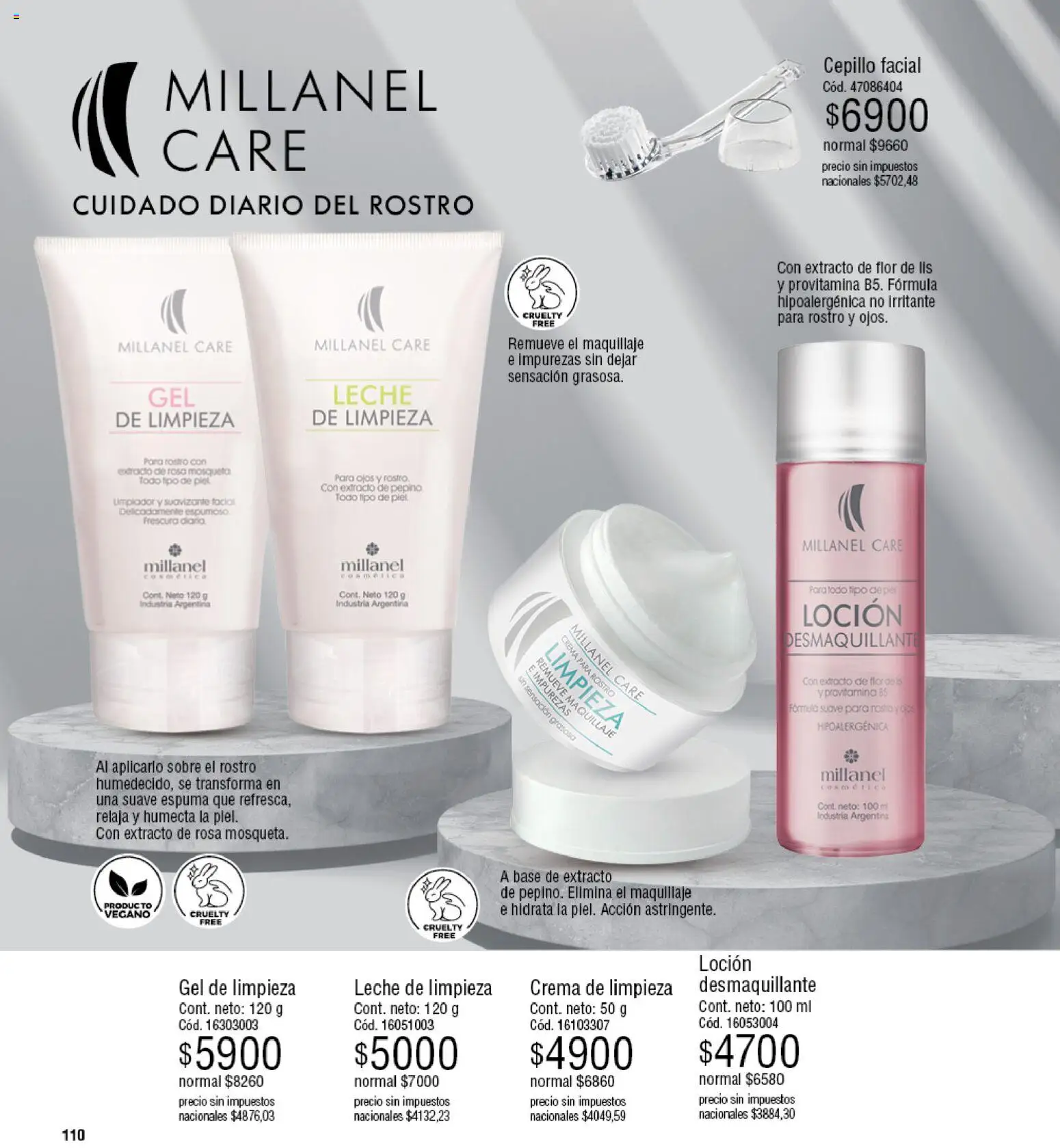 Millanel - Catálogo │ válido desde el 20/07/2026 | Página: 134 | Productos: Maquillaje, Loción, Espuma, Limpiador