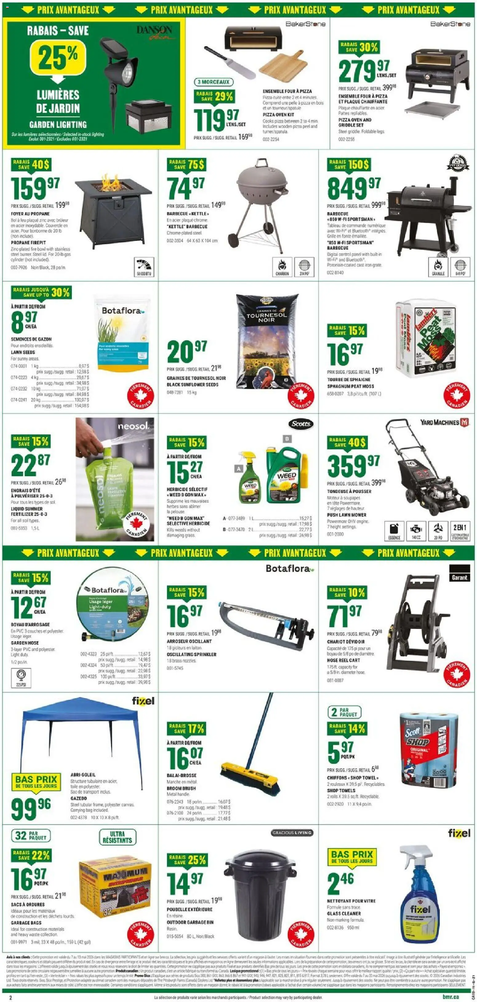 BMR flyer valid from 07.05.2026 | Page: 3 | Products: Bag, Kettle, Brush, Box