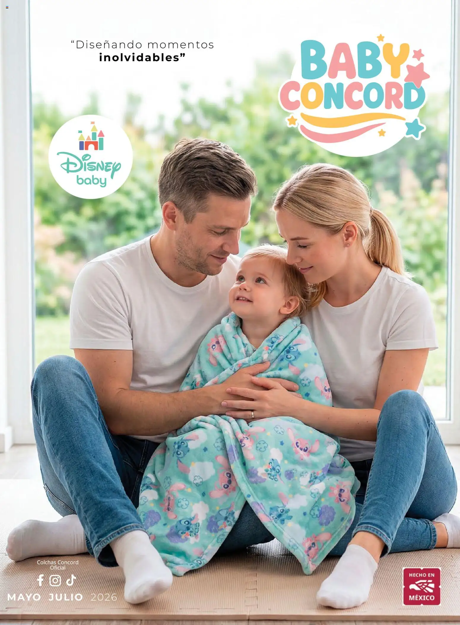 Nuevas ofertas de Colchas Concord válidas en toda la República Mexicana desde el 01.05.2026. ¡Encuentra las mejores ofertas en Colchas Concord catálogo Baby! | Página: 1