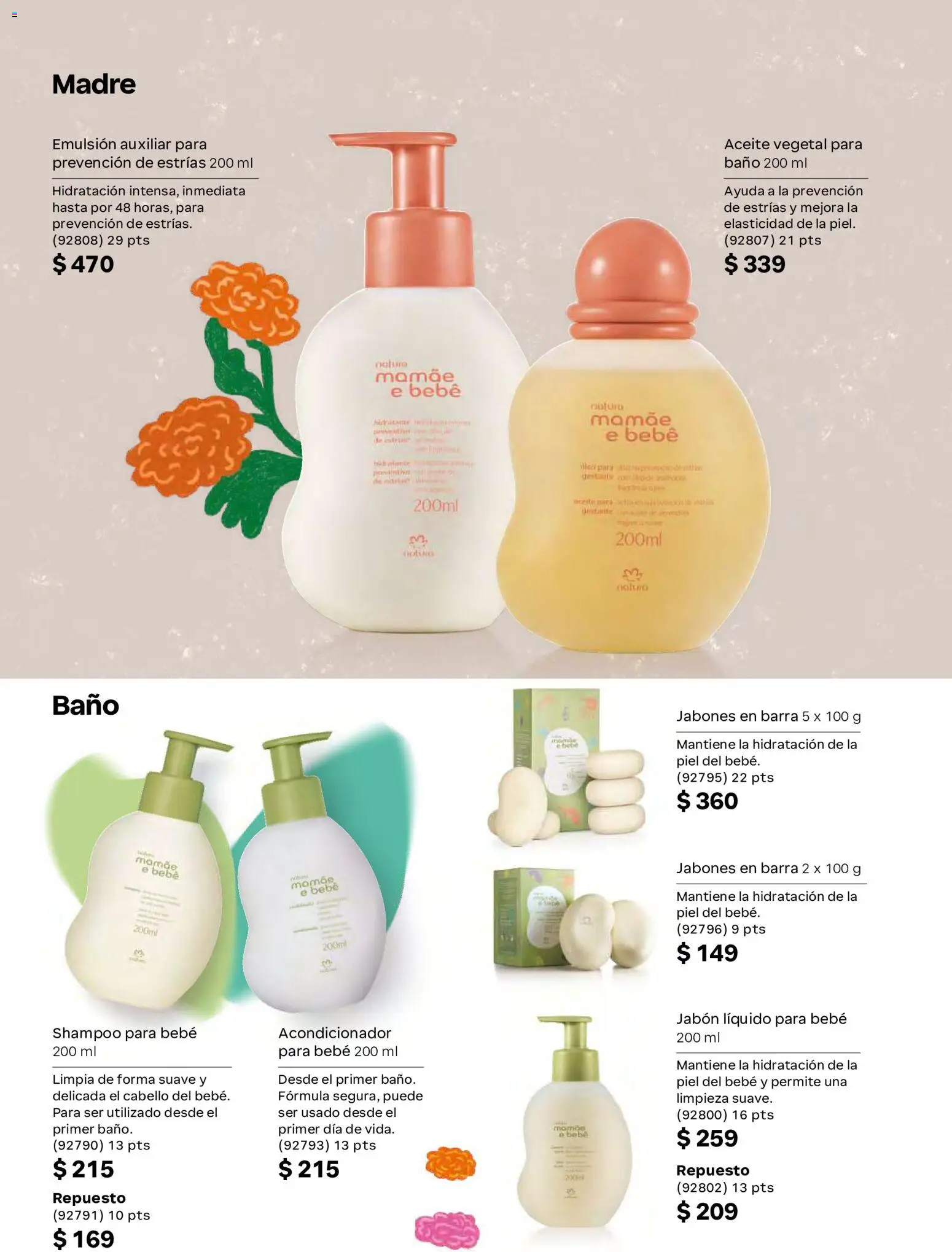 Nuevas ofertas de Natura válidas en toda la República Mexicana desde el 02/10/2026. ¡Encuentra las mejores ofertas en Natura campaña  15 2026! | Página: 165 | Productos: Jabón líquido, Aceite vegetal, Shampoo, Acondicionador