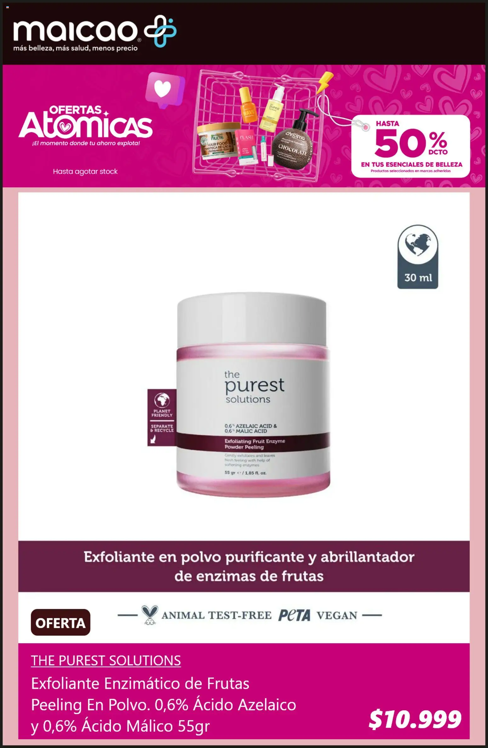 Maicao Ofertas │ válido desde el 05.08.2026 | Página: 7 | Productos: Polvo, Manteca, Chocolate, Manteca de cacao