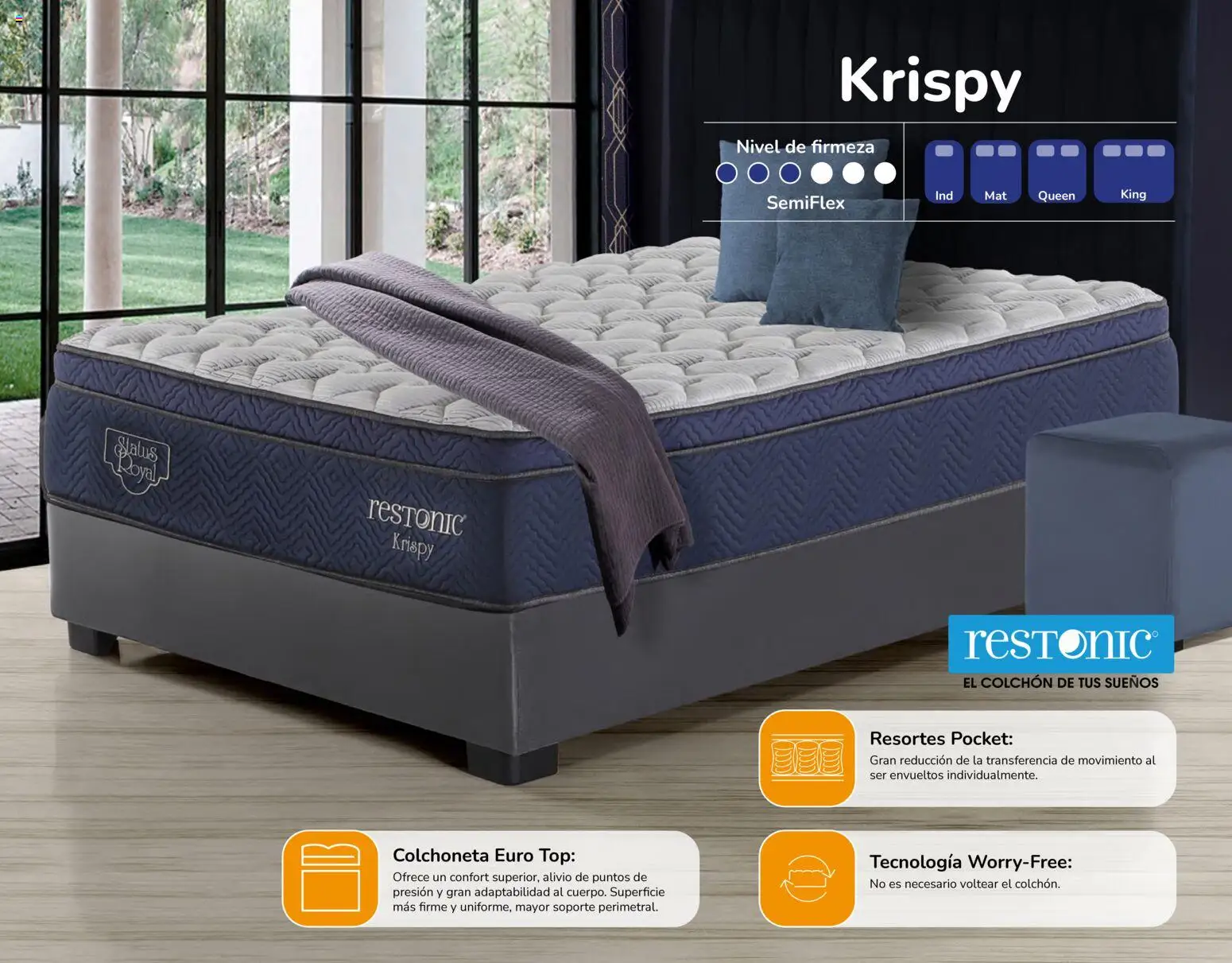 Nuevas ofertas de Muebles Dico válidas en toda la República Mexicana desde el 01.05.2026. ¡Encuentra las mejores ofertas en Muebles Dico catálogo Colchones! | Página: 10 | Productos: Colchoneta, Colchón, Top