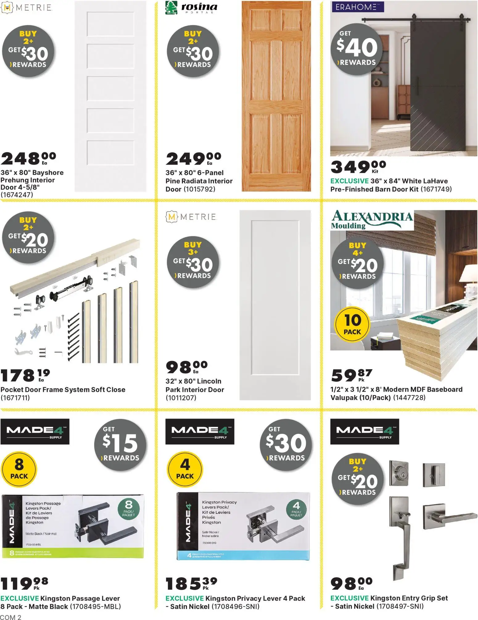 Kent flyer valid from Sep 1, 2026 | Page: 2 | Products: Door
