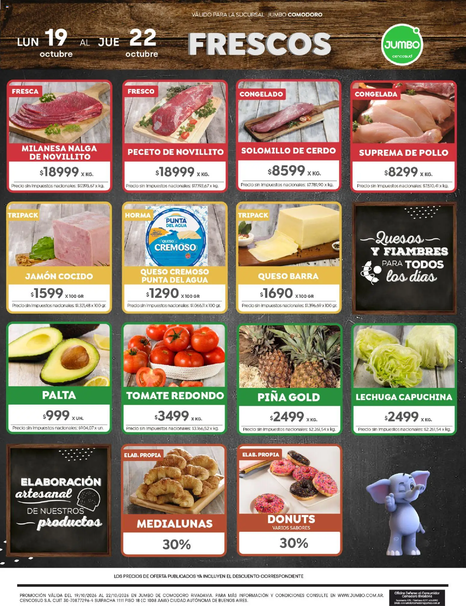 Jumbo - Ofertas | Comodoro │ válido desde el 19/10/2026 | Página: 1
