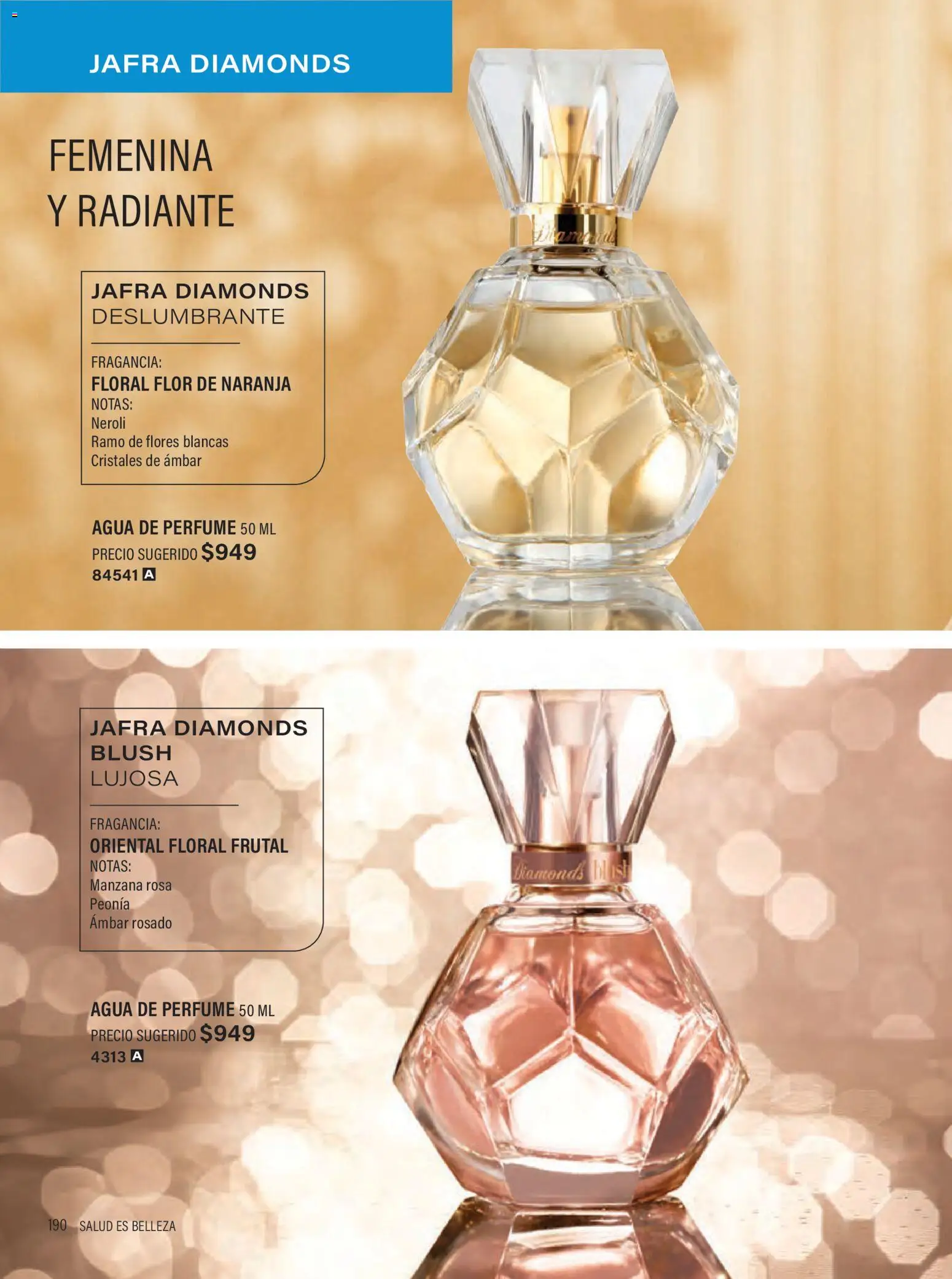 Nuevas ofertas de JAFRA válidas en toda la República Mexicana desde el 01/07/2026. ¡Encuentra las mejores ofertas en JAFRA catálogo Organizador de Ventas! | Página: 190 | Productos: Perfume