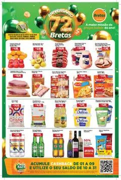 Bretas ofertas FDS - Pré-Visualização do folheto da loja Bretas, válido de 08.05.2026