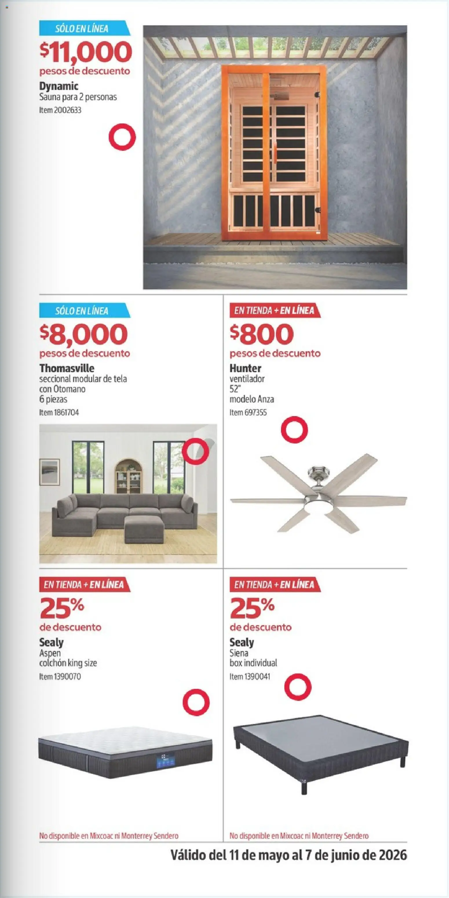 Nuevas ofertas de Costco válidas en toda la República Mexicana desde el 11.05.2026. ¡Encuentra las mejores ofertas en Costco catálogo Descuentos exclusivos! | Página: 19