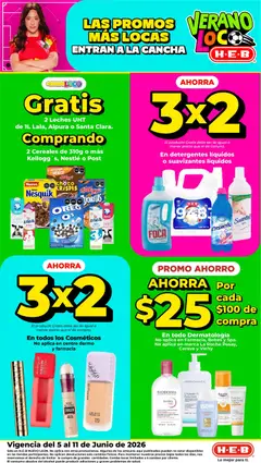 Vista previa de H-E-B folleto, nuevo folleto de la tienda, válido en México a partir del 05.06.2026