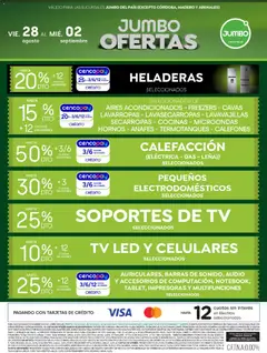 Vista previa Jumbo - Ofertas | Electro y Hogar válido desde el 28/08/2026