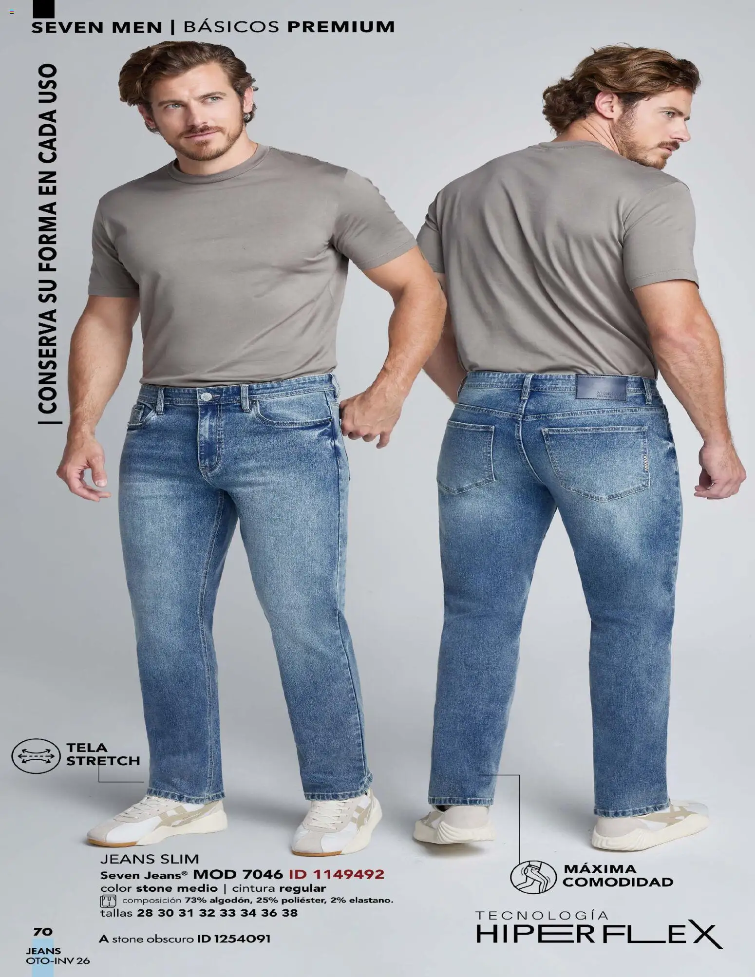Nuevas ofertas de Price Shoes válidas en toda la República Mexicana desde el 03/08/2026. ¡Encuentra las mejores ofertas en Price Shoes catálogo Seven Jeans! | Página: 70