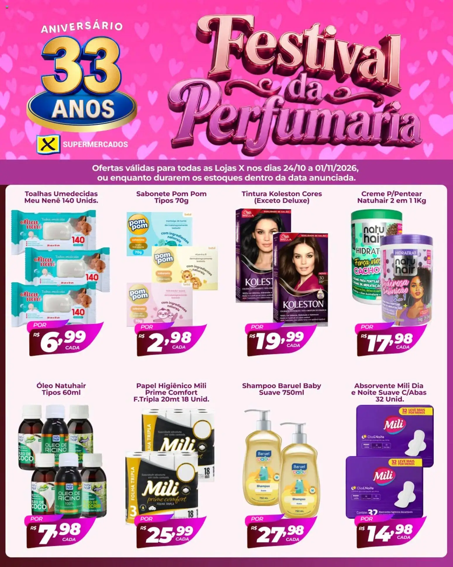 X Supermercados Folheto - válido de 24/10/2026 | Página: 2