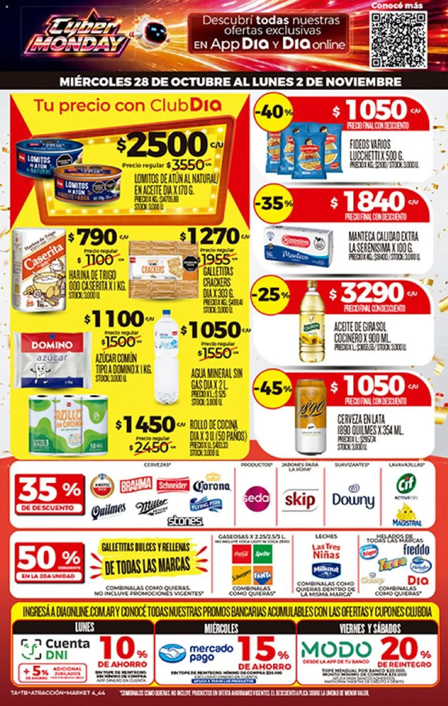 Supermercado DIA Ofertas │ válido desde el 28/10/2026 | Página: 1