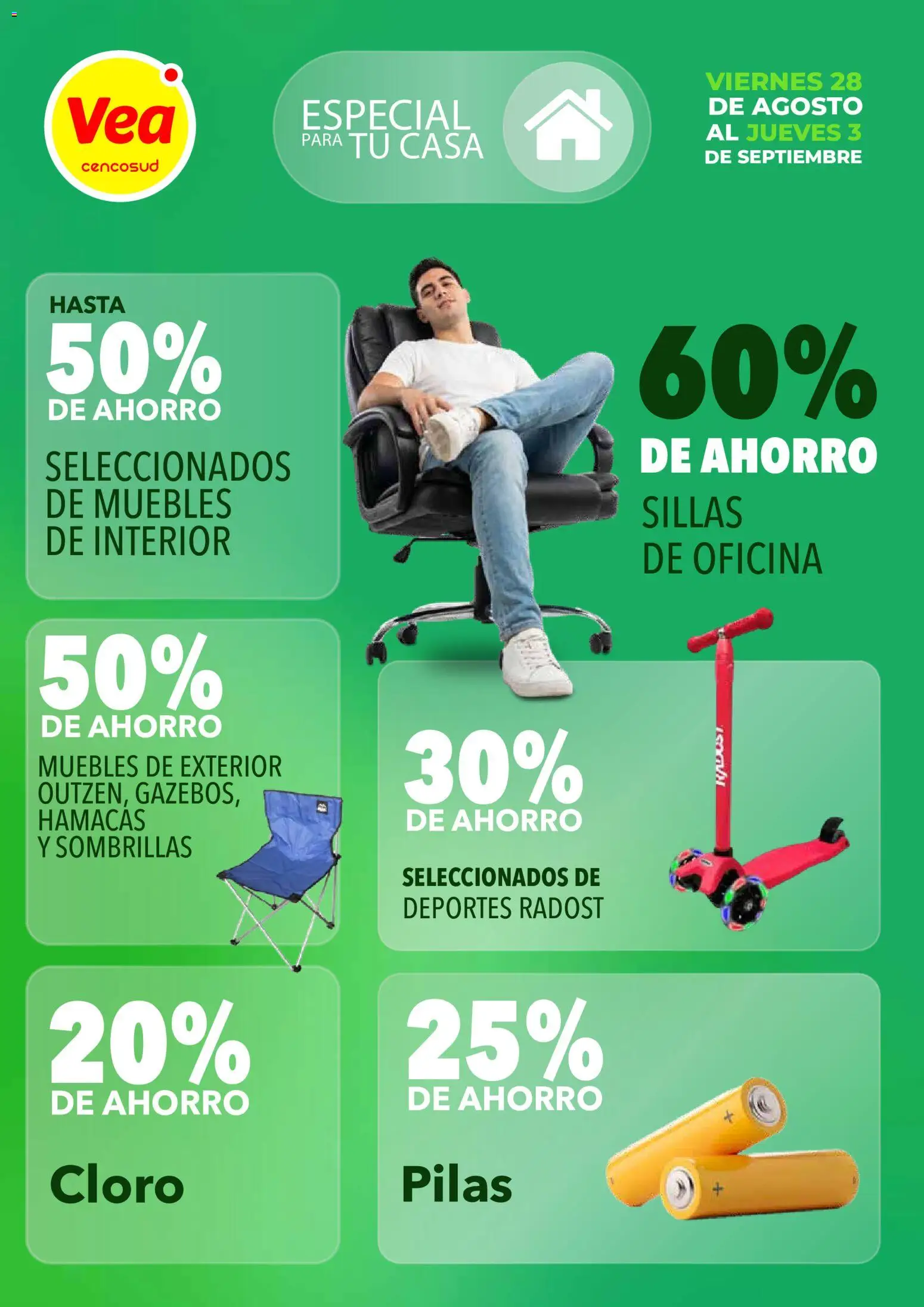 Vea - Especial para tu casa │ válido desde el 28/08/2026 | Página: 4 | Productos: Pilas