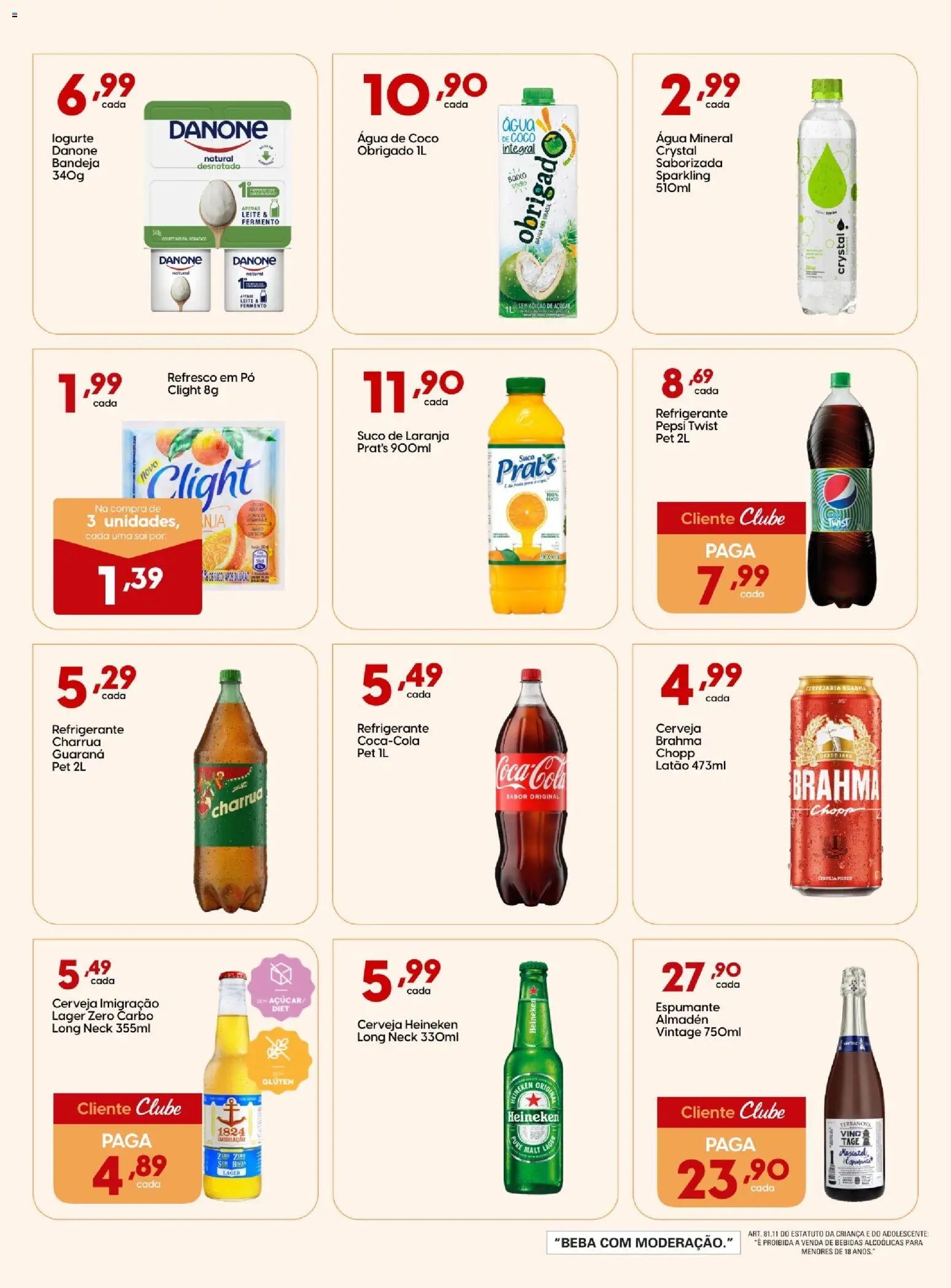 Rissul Folheto - válido de 13/08/2026 | Página: 11 | Produtos: Espumante, Heineken, Bandeja, Refrigerante
