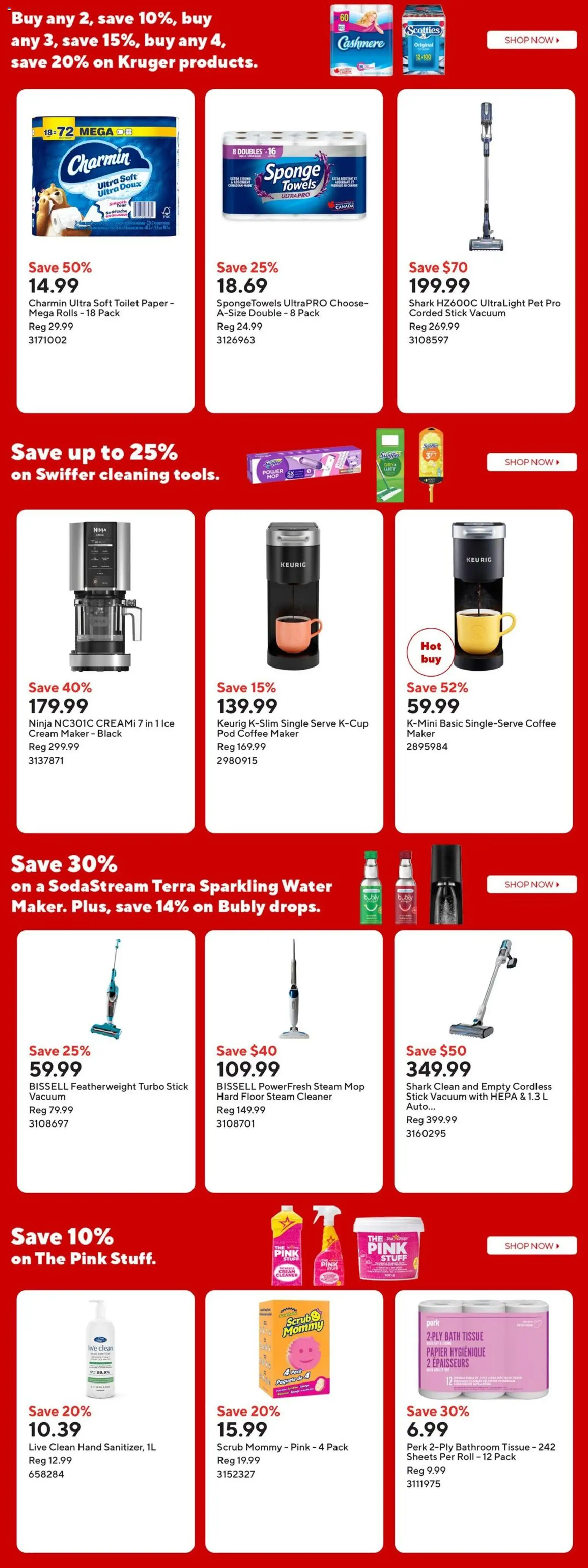 Staples flyer valid from 05.06.2026 | Page: 14 | Products: Ice cream, Sponge, Bath, Coffee