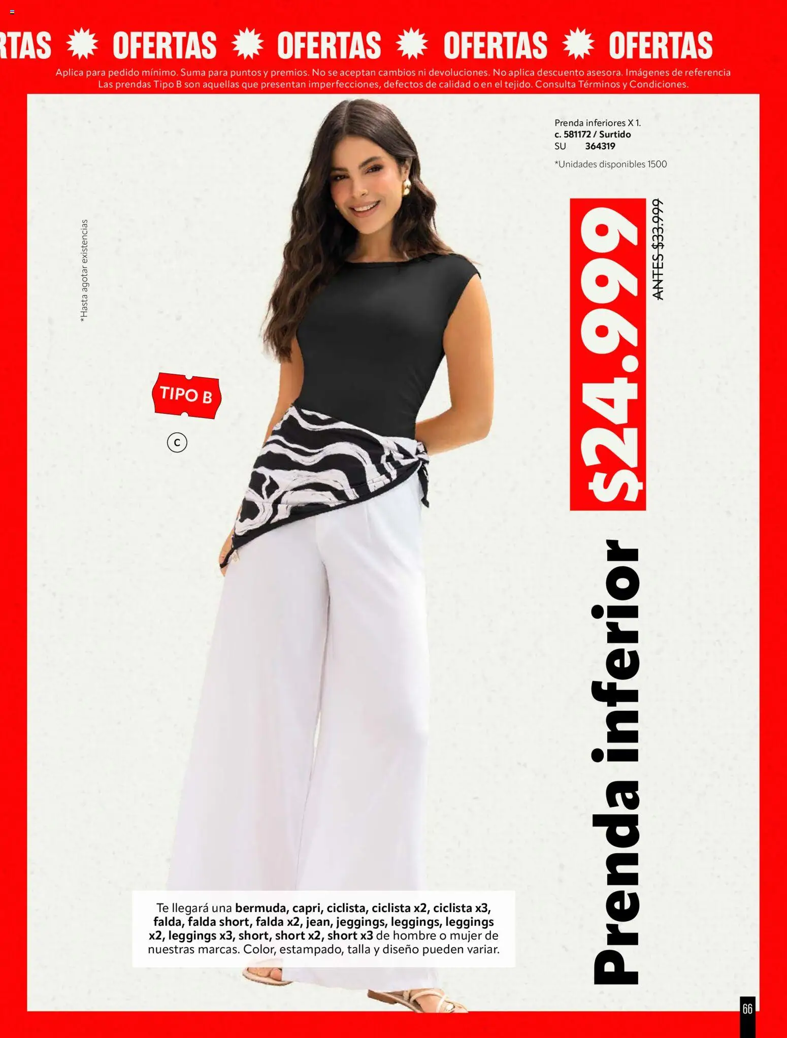 Pacifika revista - valida desde el 21/07/2026 | Página: 230 | Productos: Té, Leggings, Falda, Short